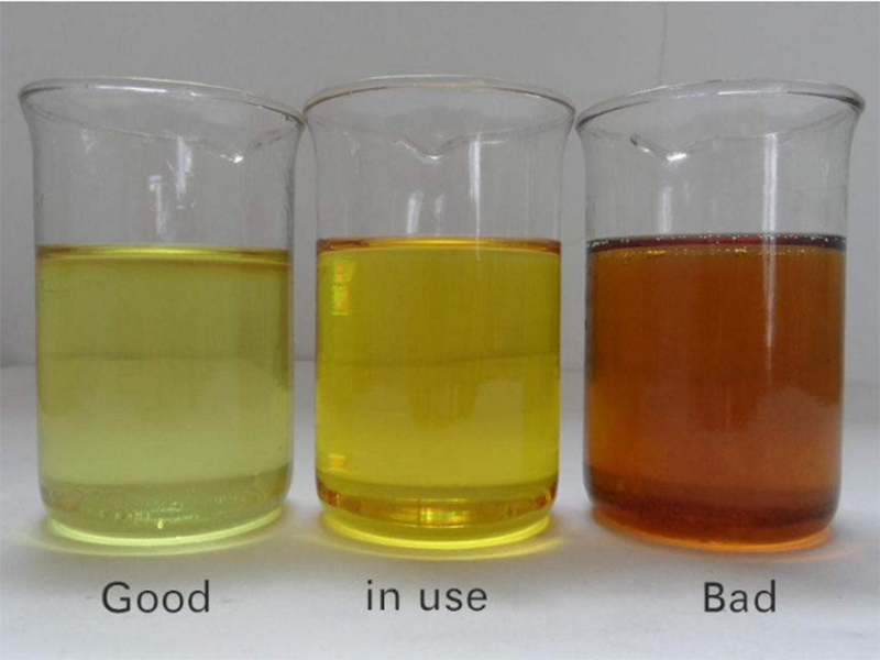 Determinazione della qualità dell'olio del trasformatore